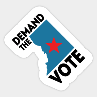 Demand the Vote! Sticker